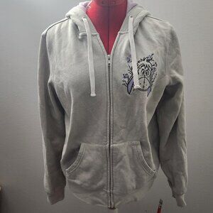 Disney Eeyore Oversize / Boyfriend Zip Up Hoodie Sz M
